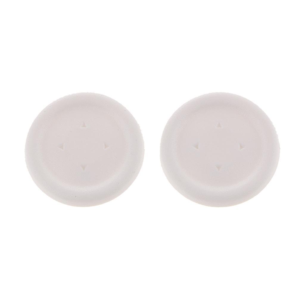 1 Pair Round D-pad Direction Cross Key Cap Buttons for Microsoft One Controller - White