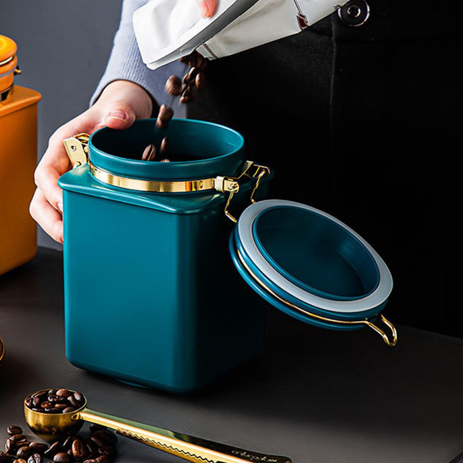 Storage Jar Household for Snack Cereal Sugar Coffee Bean Food Storage Containers