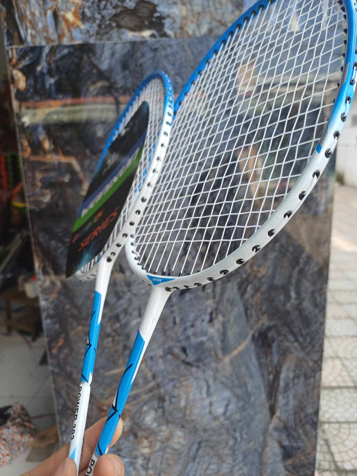 Vợt cầu lông vợt đôi Wenixun 303