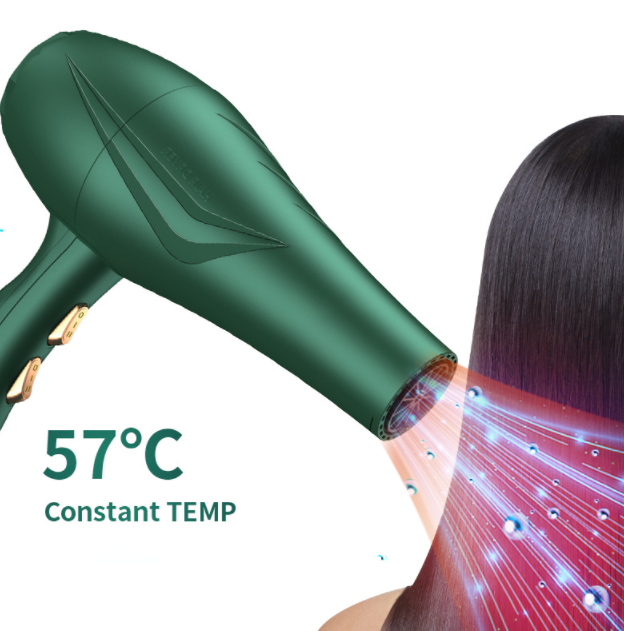 Máy sấy tóc công suất lớn 3500W tạo kiểu tóc chuyên nghiệp 2 chiều nóng lạnh 4 chế độ sấy điều chỉnh nhiệt độ