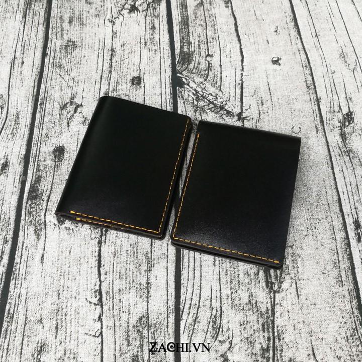 Ví nam ngang da bò thật 100% handmade - VN01R20