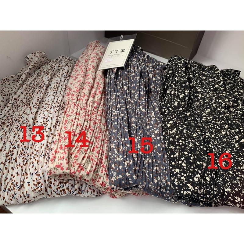 Chân Váy Hoa Nhí Xếp Ly Pastel Vintage Có Sẵn Siêu Xinh - Hàng cao cấp kèm ảnh chụp thật