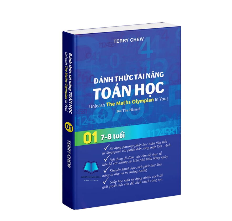 Sách - Đánh Thức Tài Năng Toán Học 1 ( 7-8 tuổi)