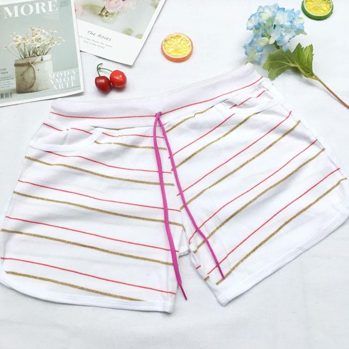 Quần đùi Quần Sọt Lưng Thun Rút Dây Cho Nữ Cho Bé Gái 38-45kg - QG559