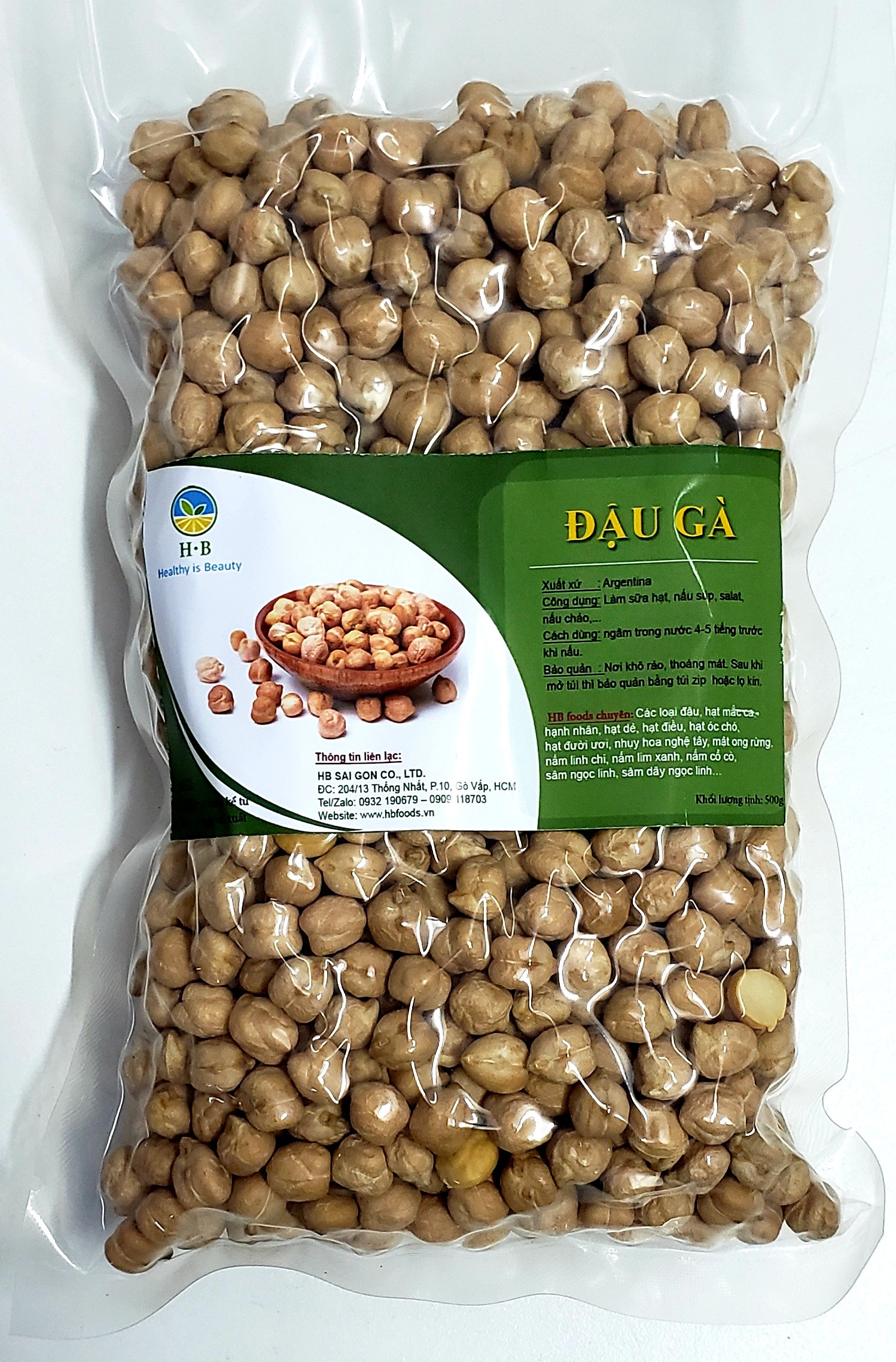 Đậu Gà-Argentina 500g