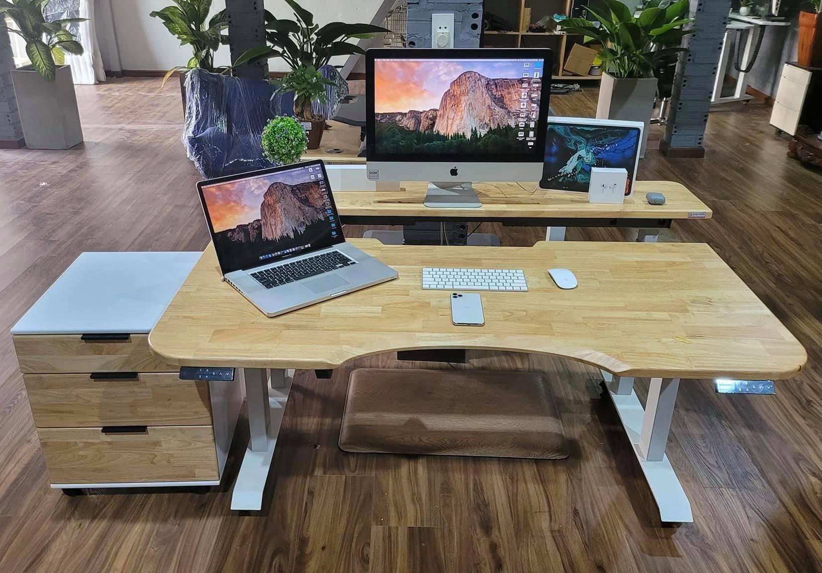 Bàn làm việc thông minh Smartdesk OFFICE DUO - Đẳng cấp quý tộc