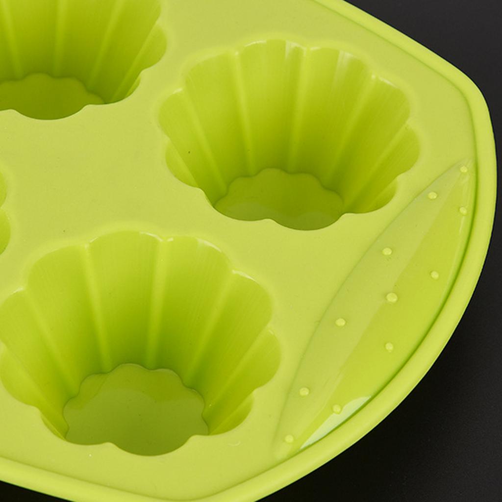 Food Grade Silicone 6-Grid Shape Mold Chocolate Mould Soap Mold Baking Tool