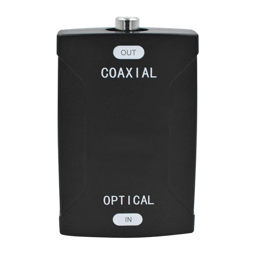 Input to RCA Coaxial Coax Digital Audio Cable Converter Adapter UK