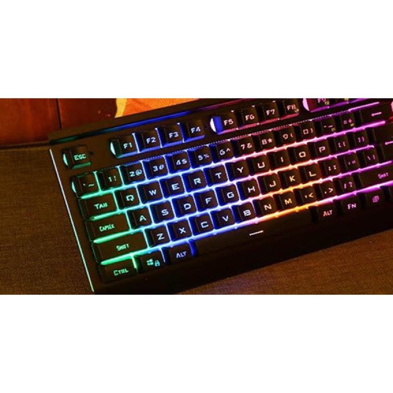 Bàn phím Gaming EDRA EK701 - Chống nước tuyệt đối - Led RGB - Màu đen - BH 24 tháng