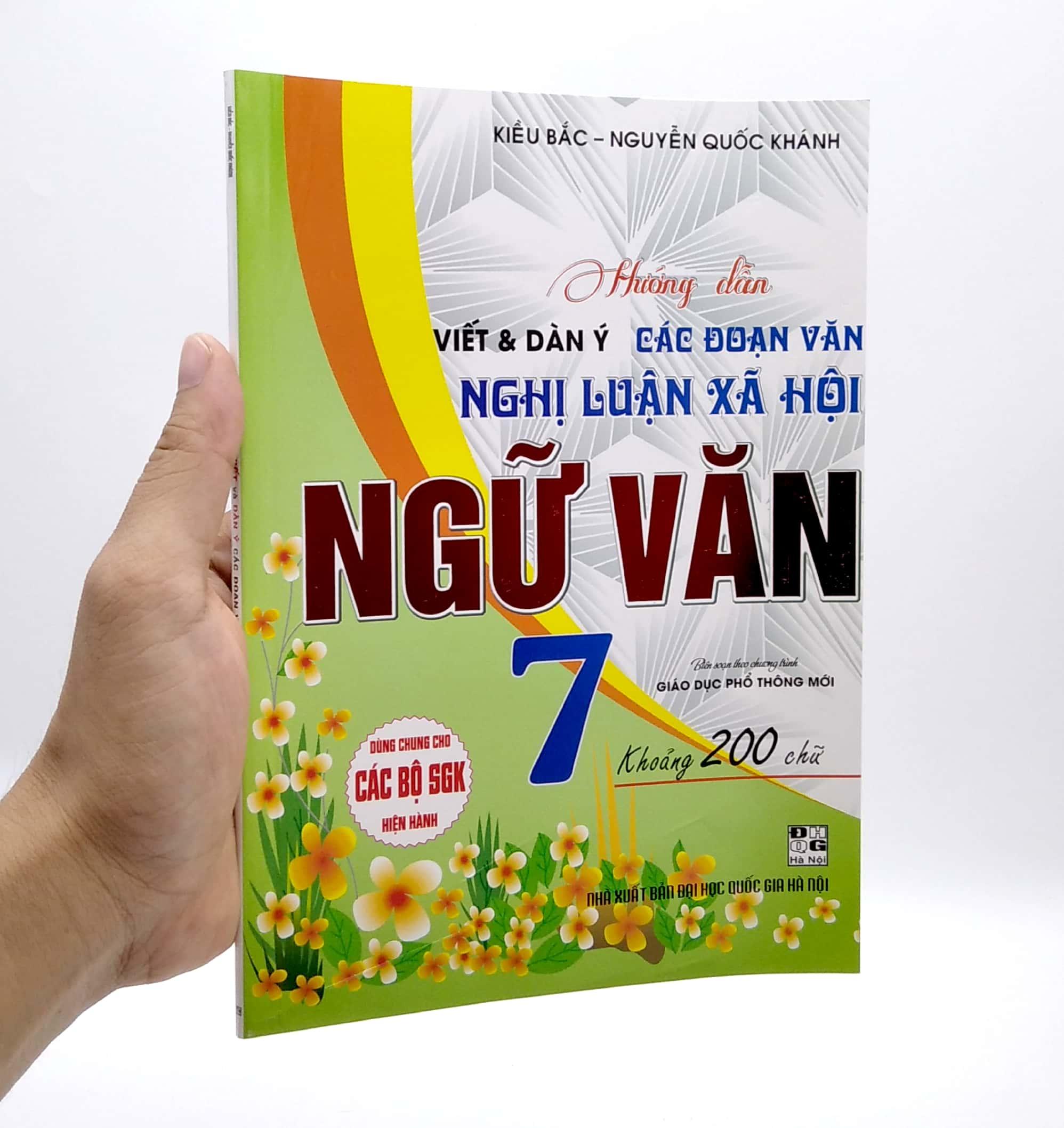 Hướng Dẫn Viết Và Dàn Ý Các Đoạn Văn Nghị Luận Xã Hội Ngữ Văn Lớp 7
