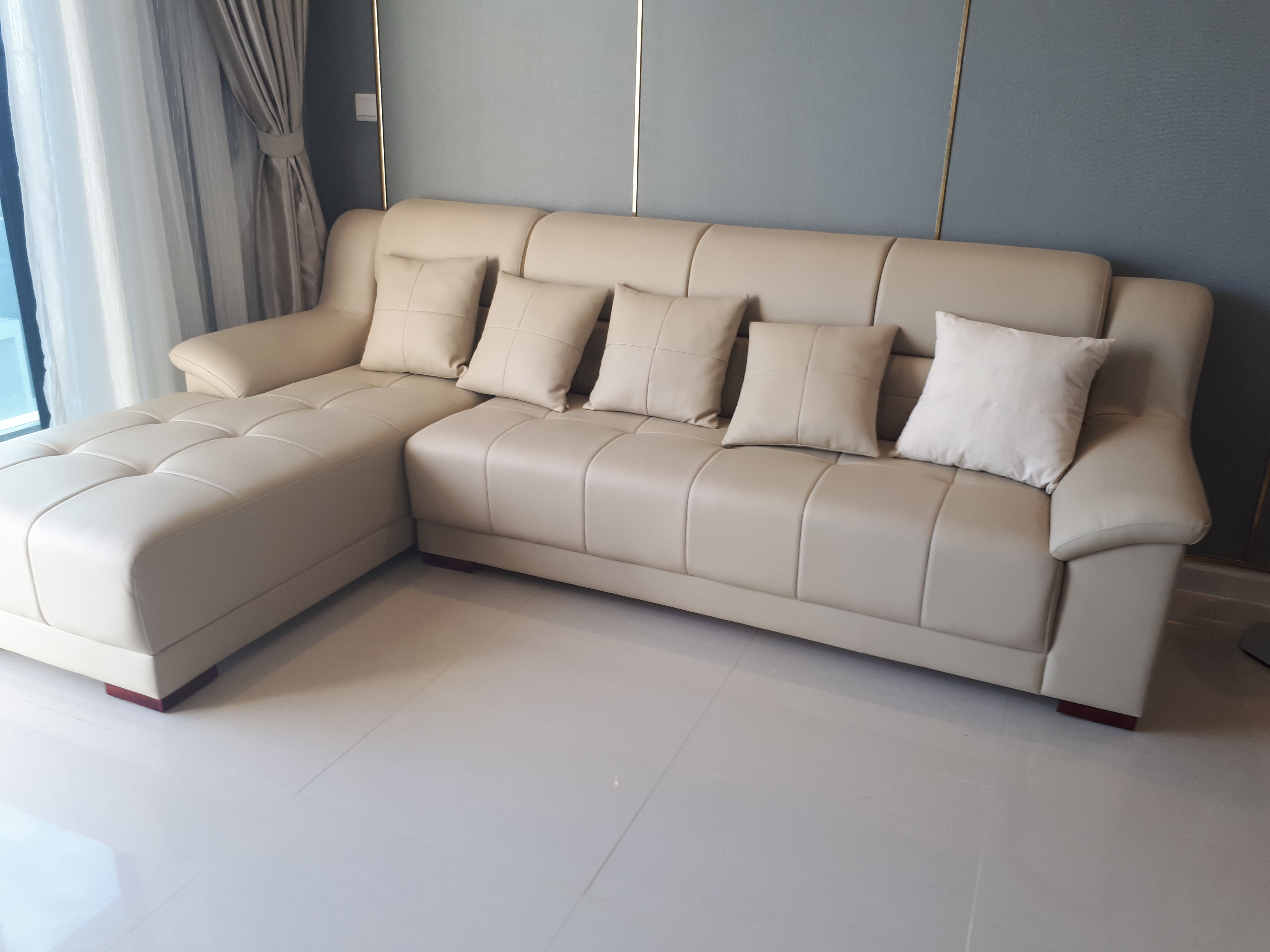 Ghế Sofa Cao Cấp Phòng Khách Hiện Đại - Salon Góc L Đẹp