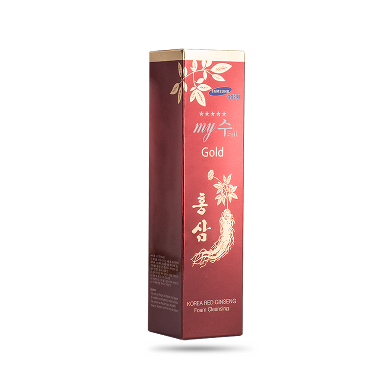 Combo 2 tuýp Sữa Rửa Mặt Hồng Sâm My Gold - Korea Red Ginseng Foam Cleansing (130ml x 2)