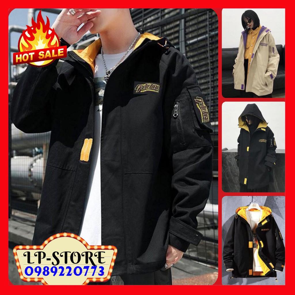 Áo Khoác Jacket Bombers GODEN 2 Lớp Phối Màu