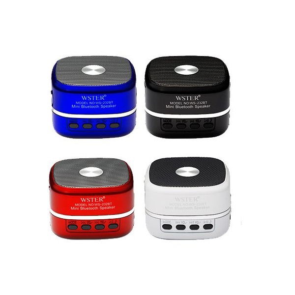 Loa Bluetooth Wster Ws-201BT (Màu ngẫu nhiên) - Hàng chính hãng