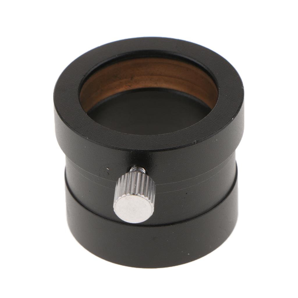 Metal 1.25" to 0.965" Telescope Eyepiece Mount Adapter -