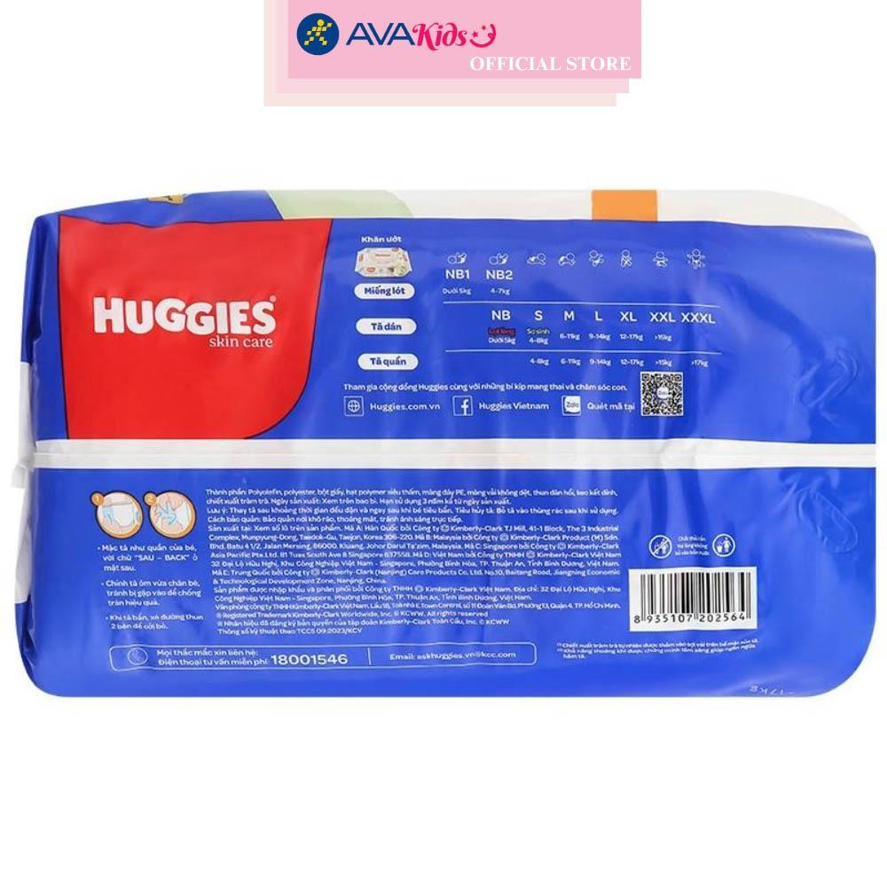 Tã quần Huggies Skincare size XXXL 22 + 6 miếng (Trên 17 kg)