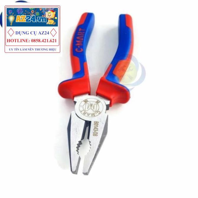 Kìm điện cán xanh đỏ B0143-8 200mm 8inch