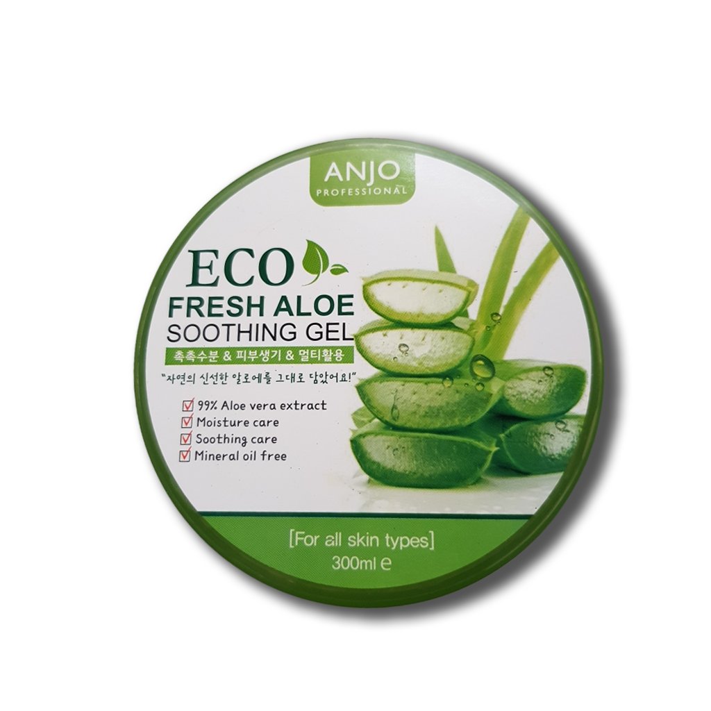 Gel dưỡng ẩm  Nha Đam Anjo Eco Fresh Aloe Vera Soothing Gel 300ml ( không xuất hóa đơn đỏ )