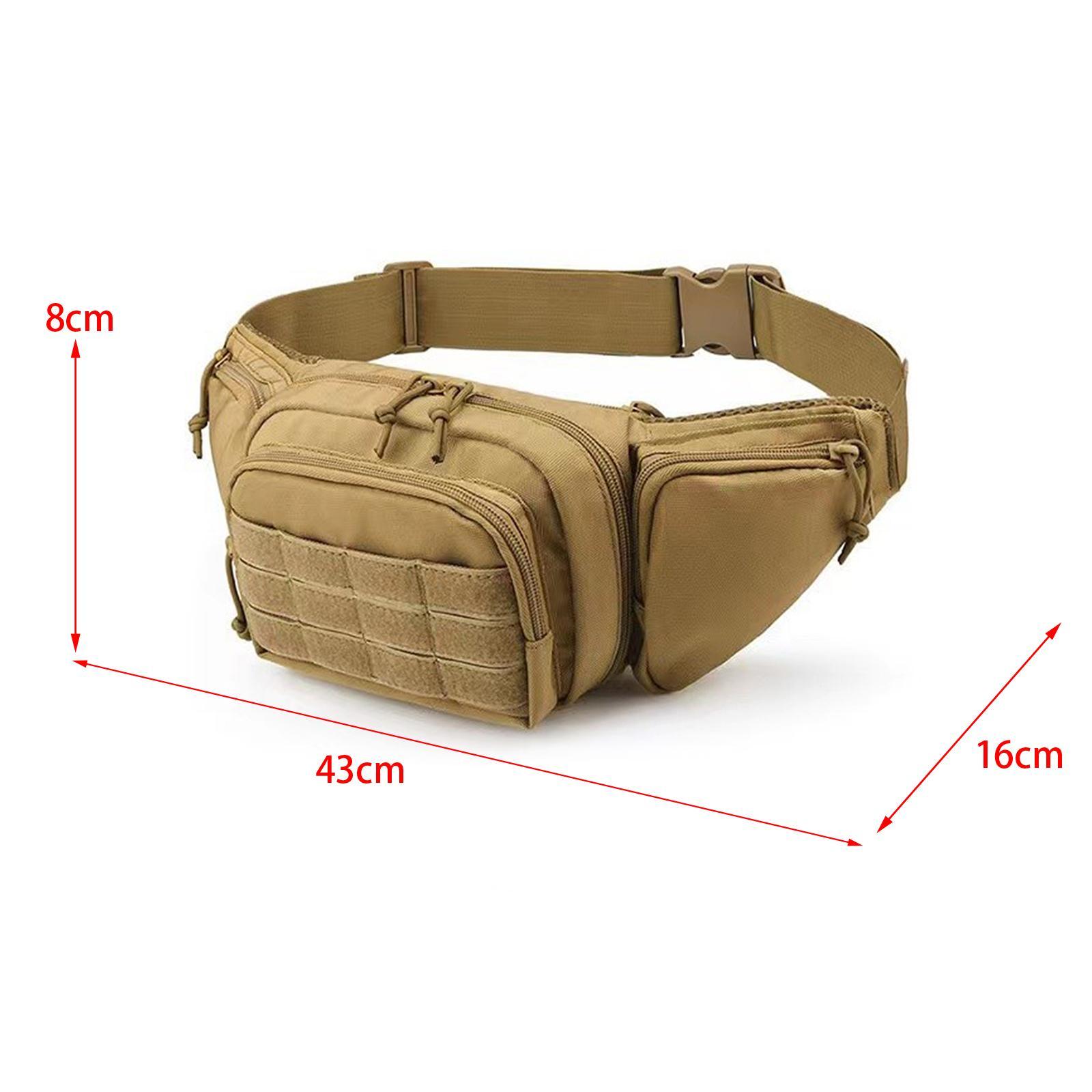 Belt Bag Purse Adjustable Belt Pouch Waist Pack for Outdoor Climbing Hiking