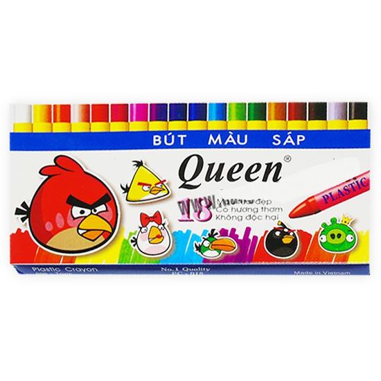 Bút màu sáp Queen 18 màu