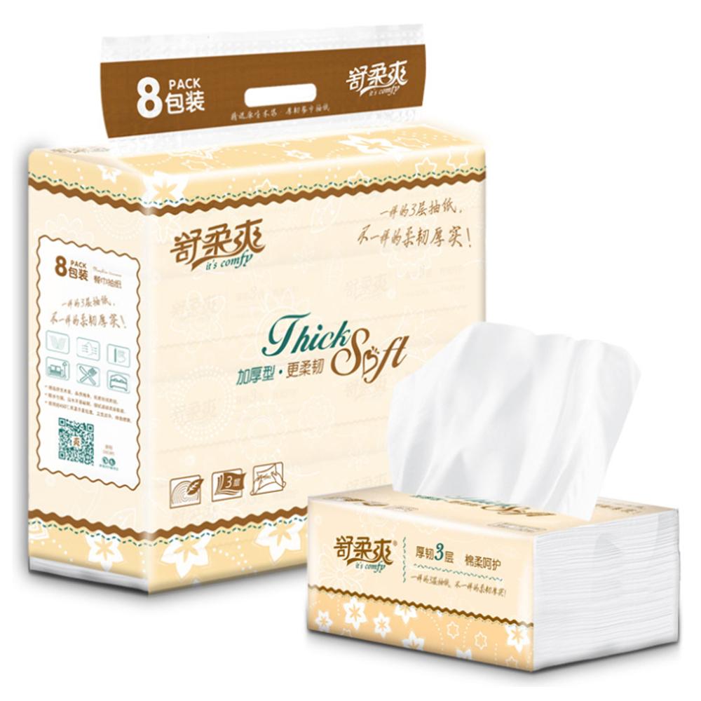 110 tờ 3 lớp giấy gia dụng, giấy ăn, thân thiện với da