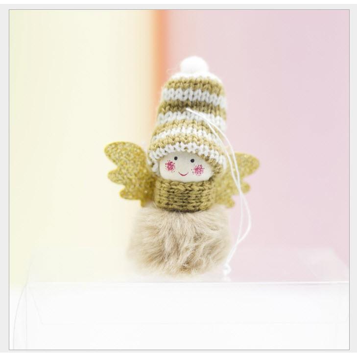 Thiên sứ Treo Trang Trí Cây Thông Giáng Sinh cực kì dễ thương kích thước 7,5cm x 6cm