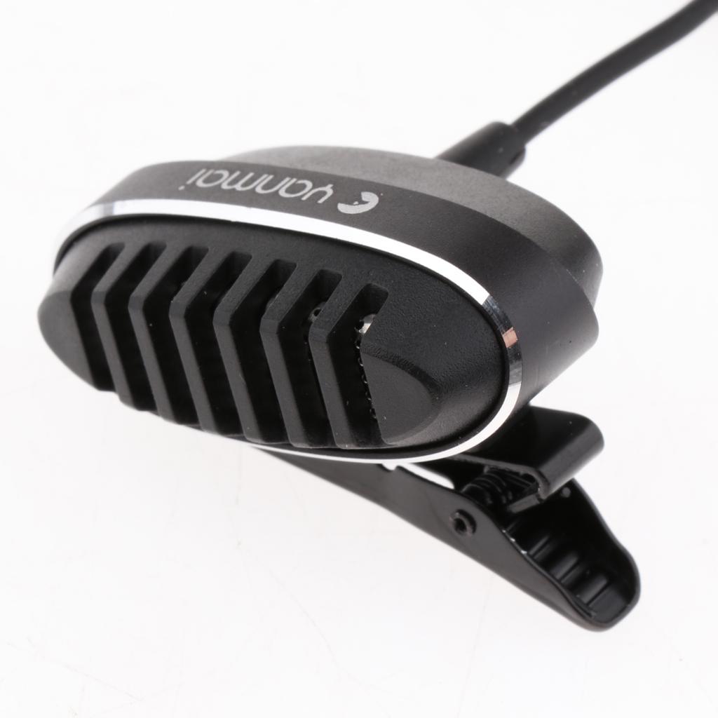 Clip-on Studio Stereo Condenser Microphone Video Recording Mic 3.5mm