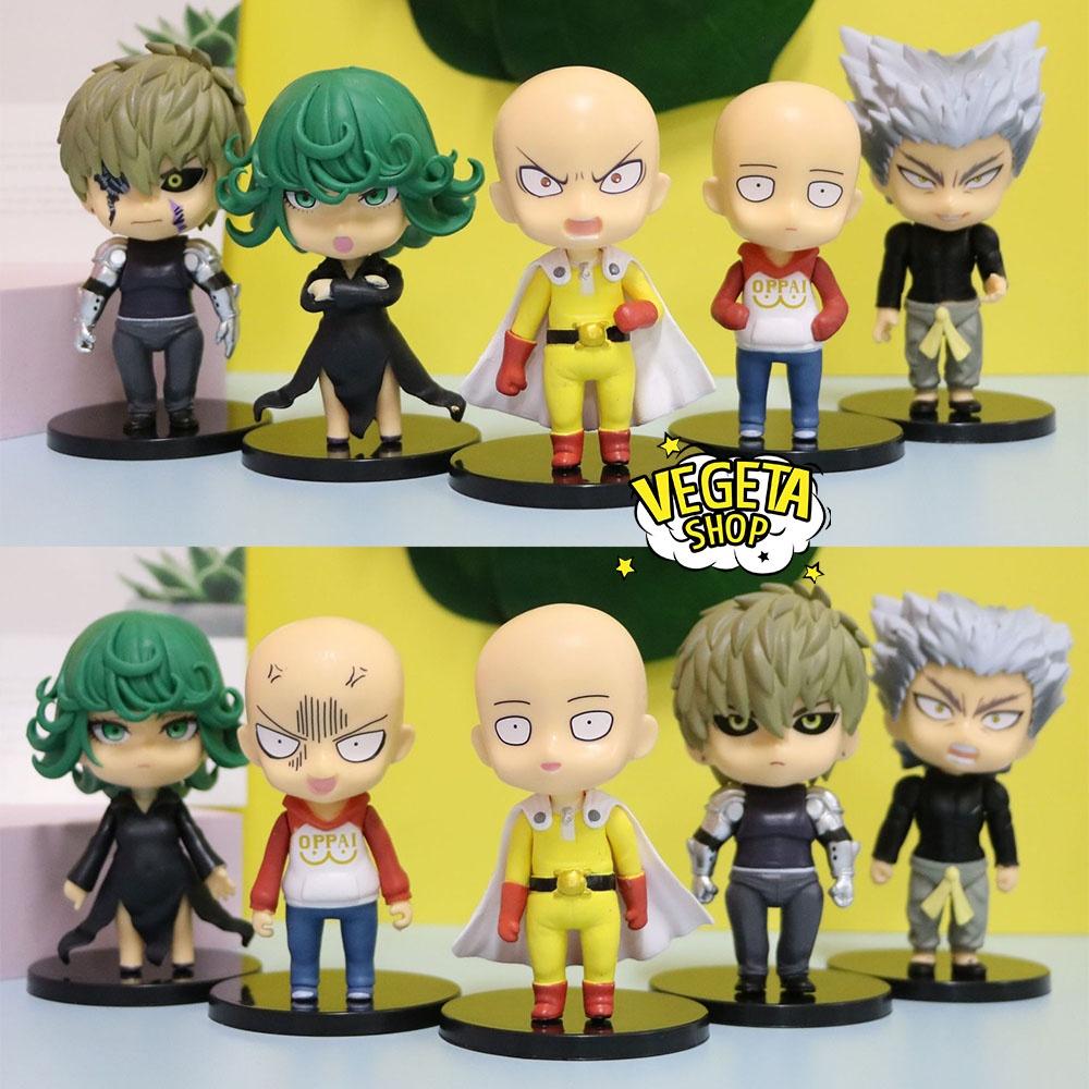 Mô hình One Punch Man - Các mô hình nhân vật One Punch Man - Saitama Genos Tatsumaki Garou tự chọn - Cao 9~10cm