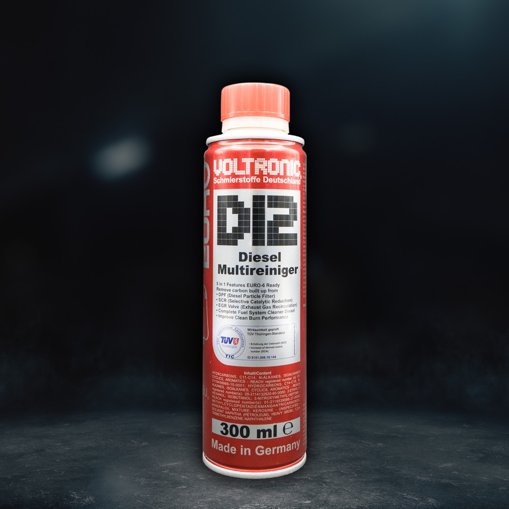 D12 VOLTRONIC DIESEL - Phụ gia dầu Diesel vệ sinh hệ thống nhiên liệu diesel hiệu quả nhập khẩu từ Đức Chai 300ml dùng cho 60 lít dầu