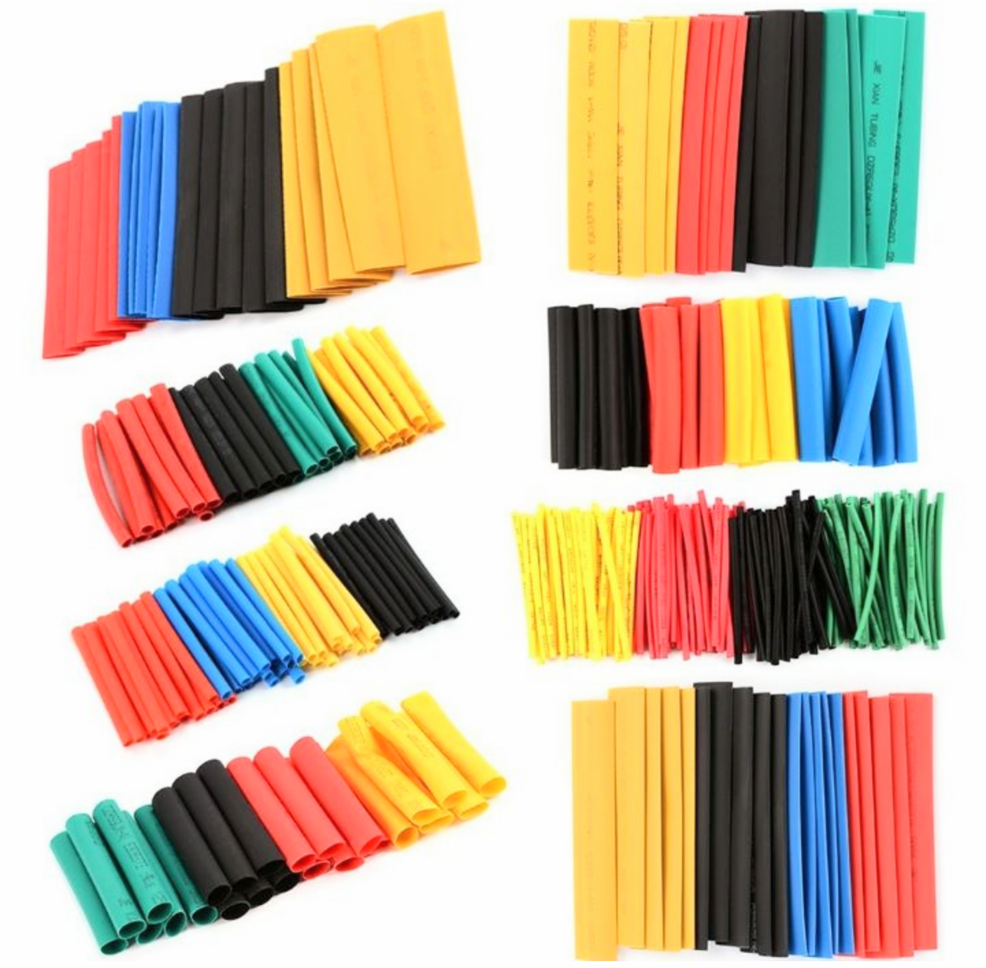 BỘ 328 ỐNG GEN CO NHIỆT CÁCH ĐIỆN ĐỦ LOẠI HÀNG CHẤT LƯỢNG