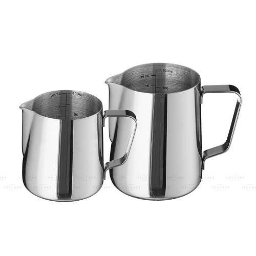 Ca đánh sữa Inox 304 màu bạc