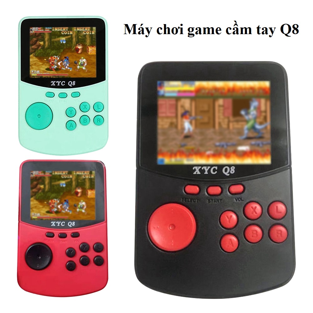 Máy chơi game 4 nút mini cầm tay với hơn 506 game cổ điển XYC Q8