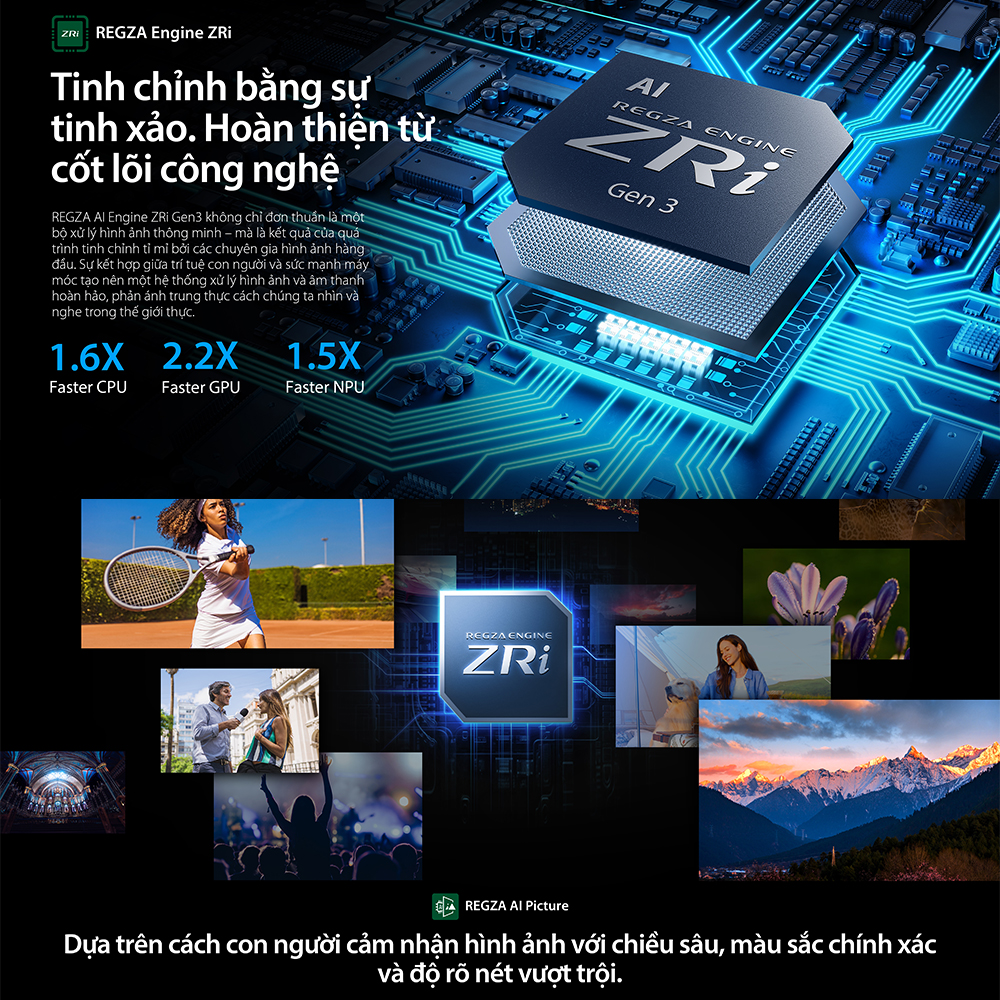 [SP Mới 2025] Smart Tivi Toshiba 55 inch AI 4K Mini LED 55Z670RP, Giao Hàng Toàn Quốc, Hàng Chính Hãng