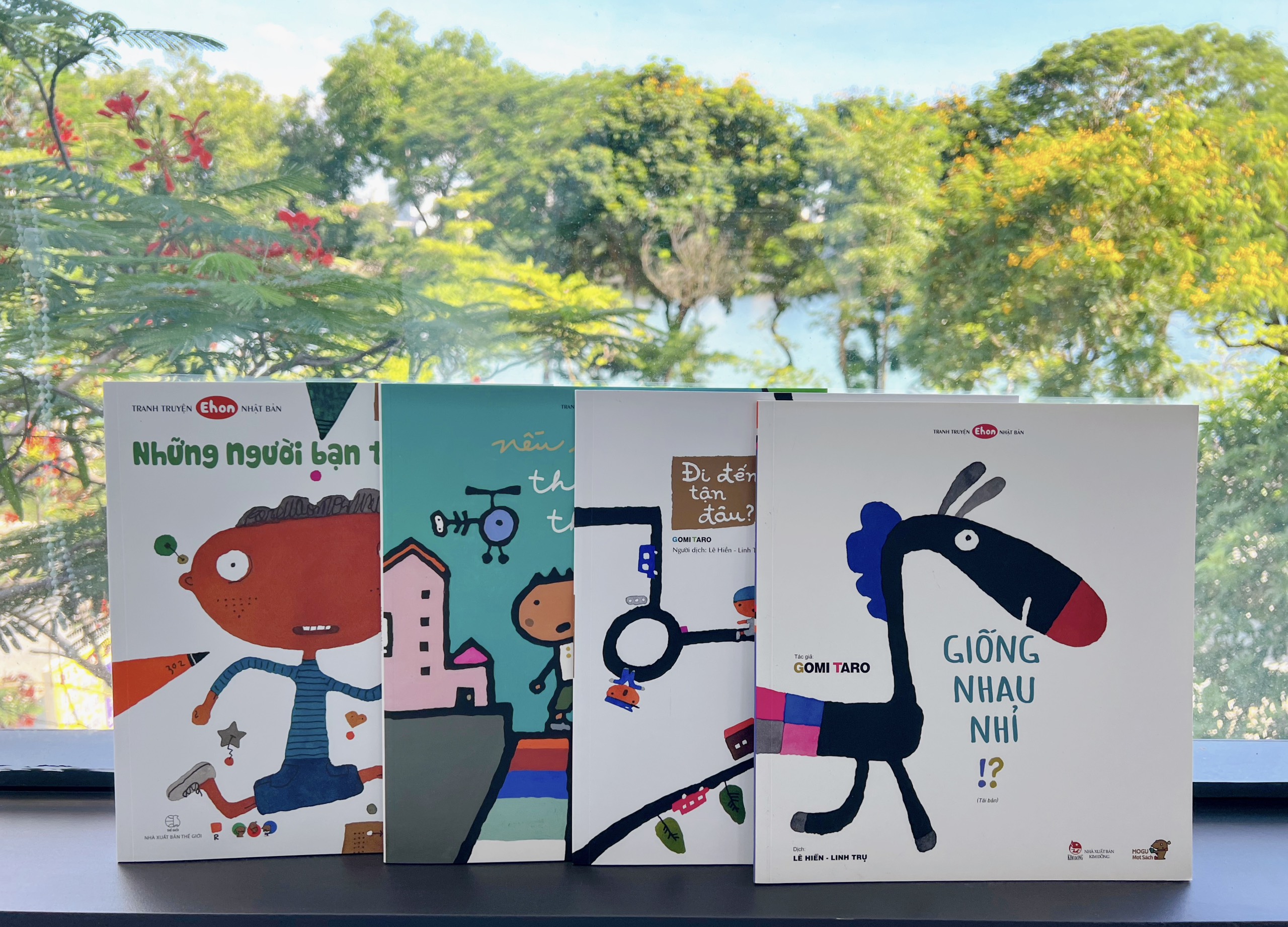 Truyện Ehon bé 3-4-5 tuổi - Bộ 4 cuốn Phát triển sáng tạo