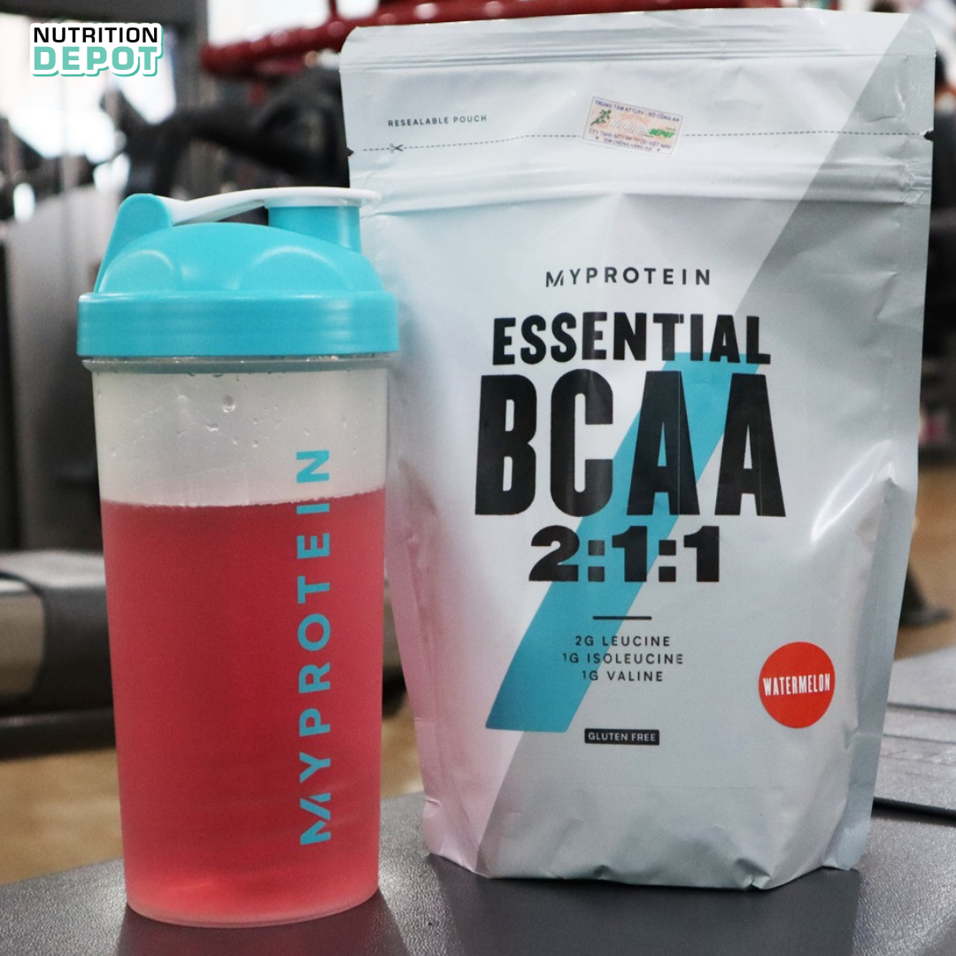 Thực phẩm bổ sung Myprotein Essential BCAA 2:1:1 500g - Phục hồi và phát triển cơ bắp tối ưu - Nutrition Depot Vietnam