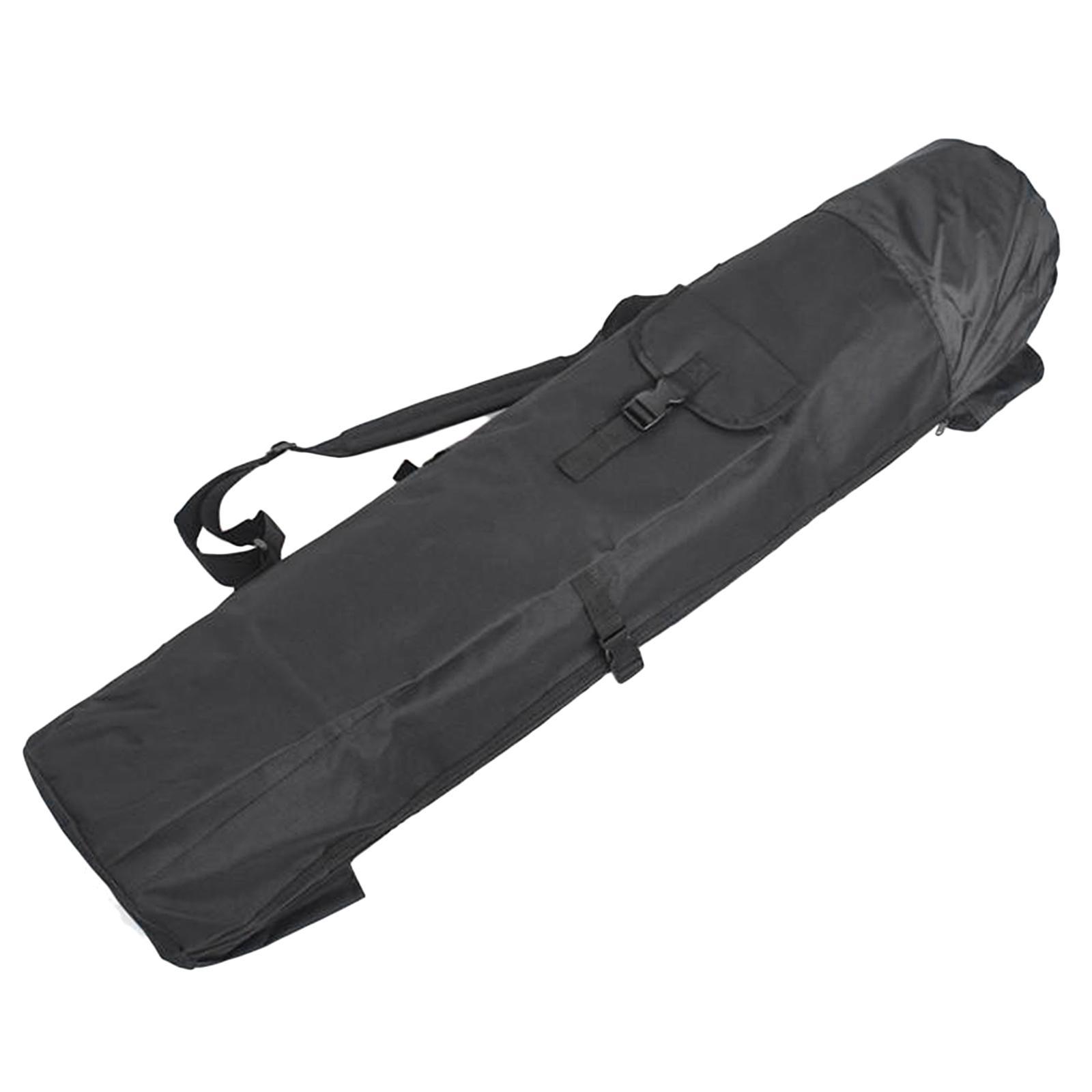 Waterproof Fishing Bag Fishing Rods Holder Travel Case Black