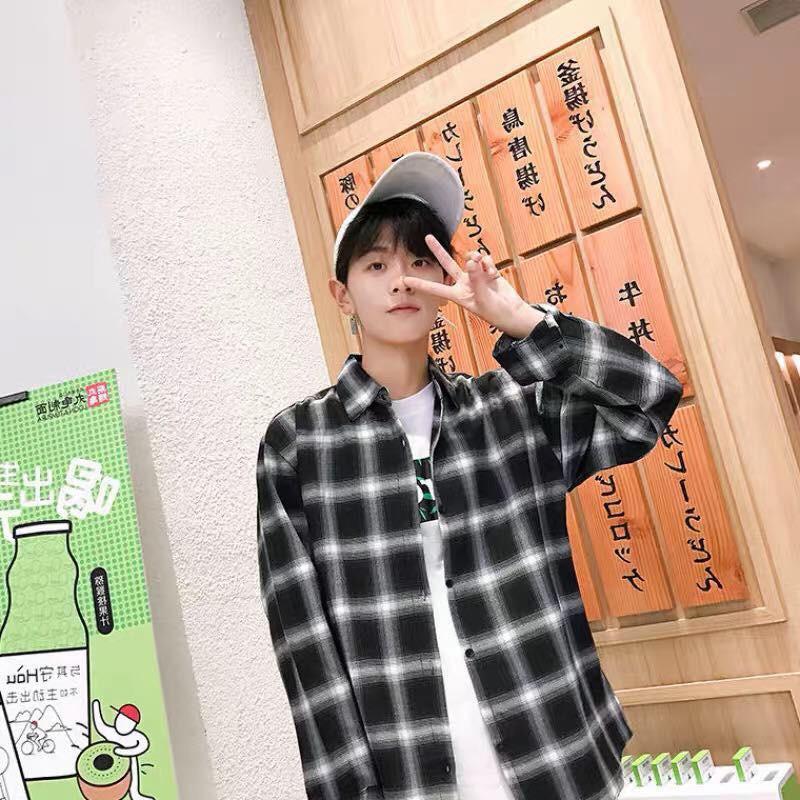Áo Sơ Mi CARO FLANEL Form Rộng Unisex Nam Nữ Hottrend Chất Kate Đẹp,Áo sơ mi kẻ sọc phong cáchTHỜI TRANG, áo sơ mi nam cao cấp phong cách nam tính với 3 màu lựa chọn.