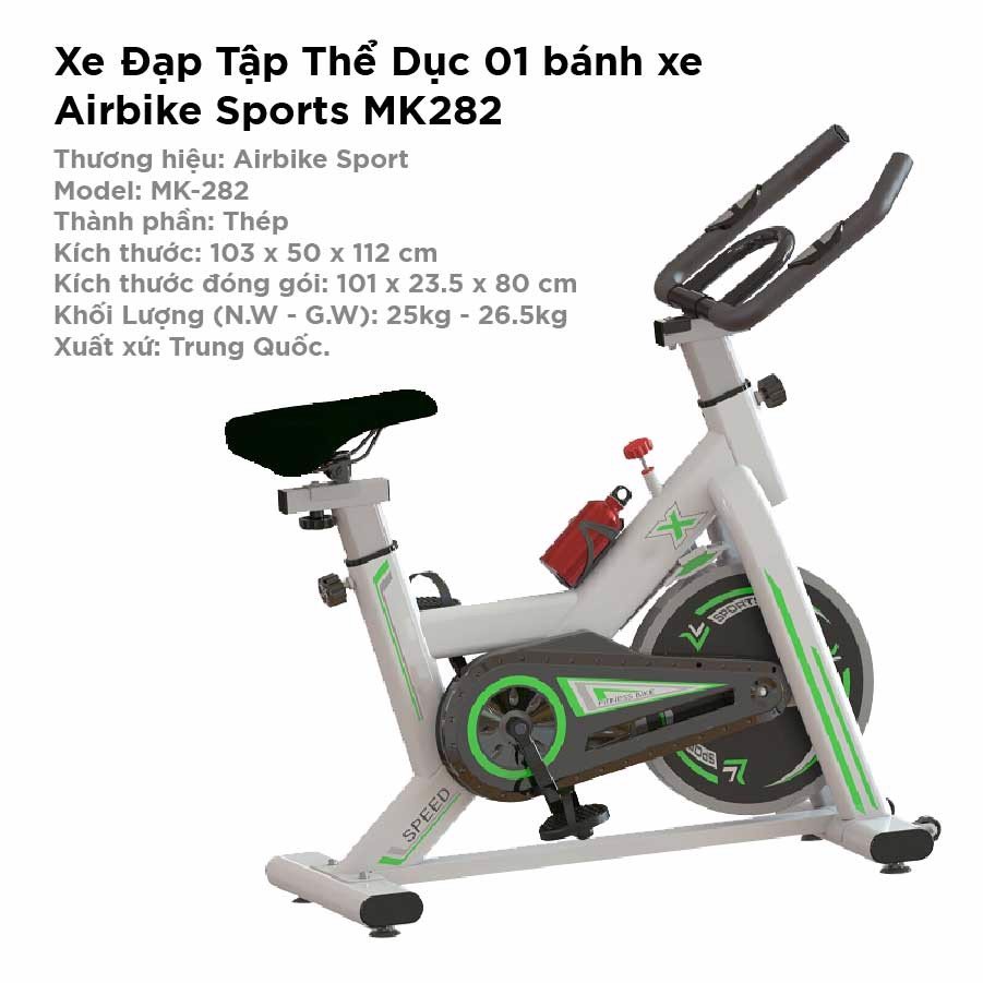 Xe đạp thể dục Airbike MK282 - Hàng chính hãng