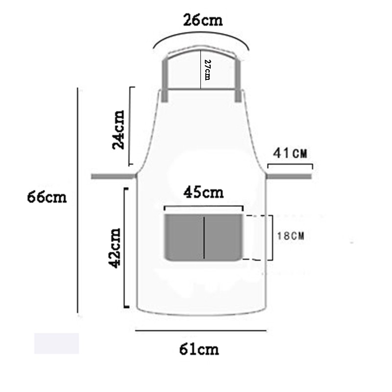 Combo 3 Tạp dề hình gấu kẻ siêu xinh