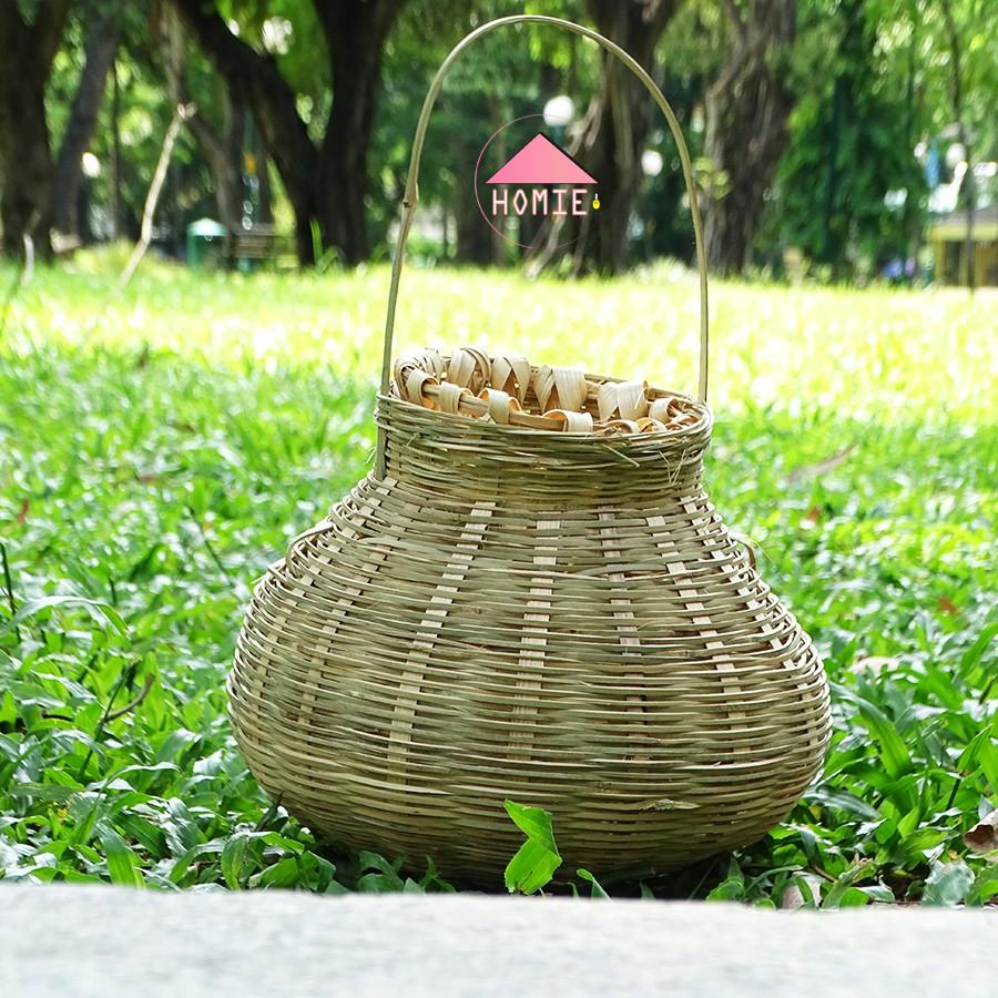Giỏ cá cô Tâm trang trí độc đáo