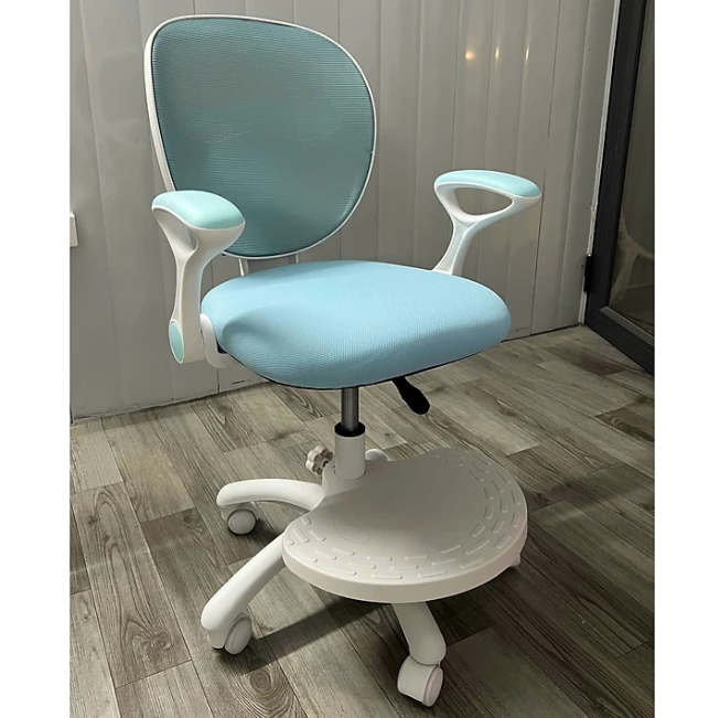 Ghế học sinh chống gù đa năng Tundo nâng hạ chiều cao tay gạt CT G18 có khóa bánh trọng lực, xoay 360 độ