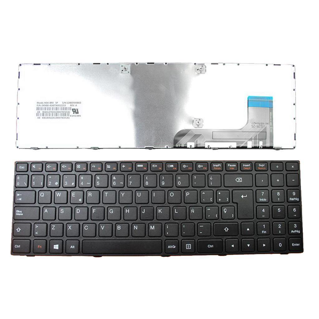 SP Layout Backlit Keyboard Replacement for 100-15IBY Black