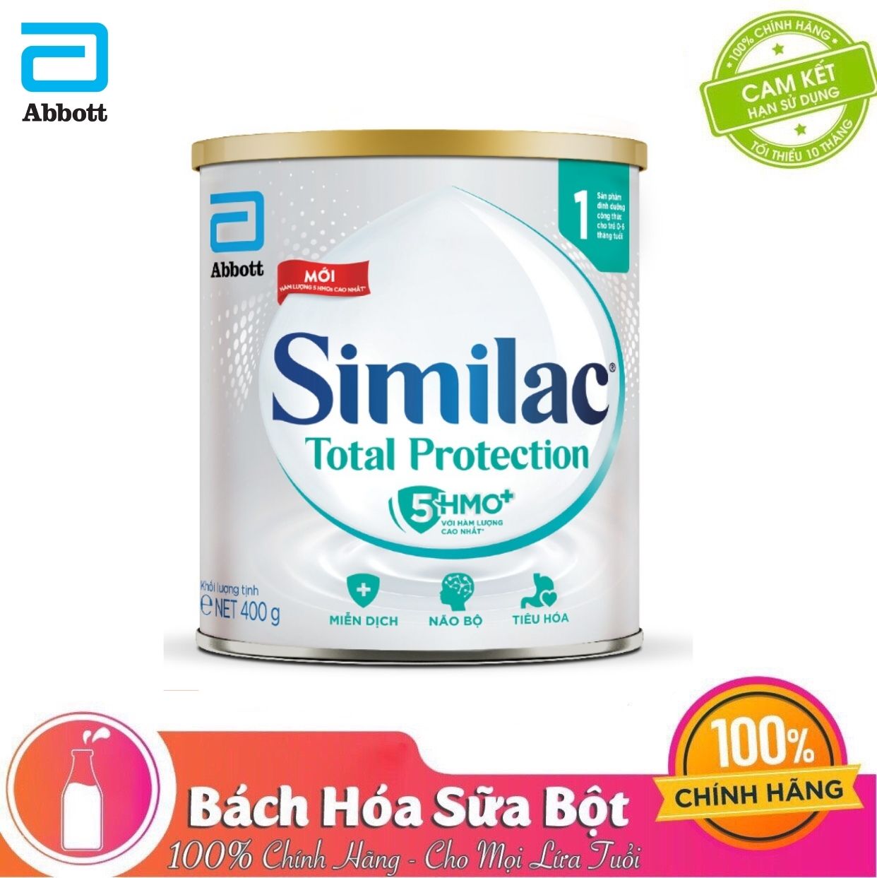 Sữa bột Abbott Similac Total Protection 1 (400g)