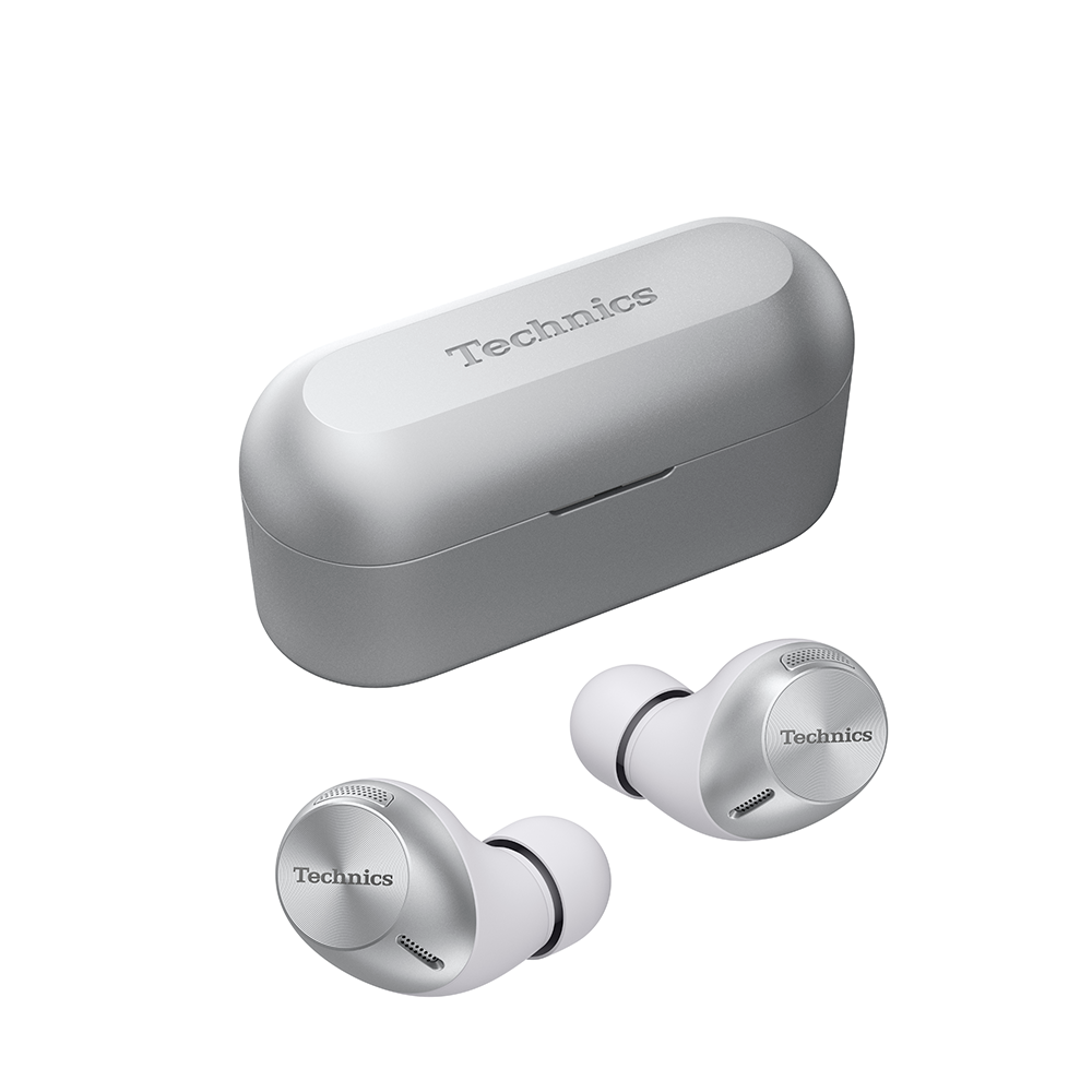 Tai nghe Panasonic Bluetooth Không dây True Wireless Technics EAH-AZ40E-S - Màu bạc - Hàng chính hãng