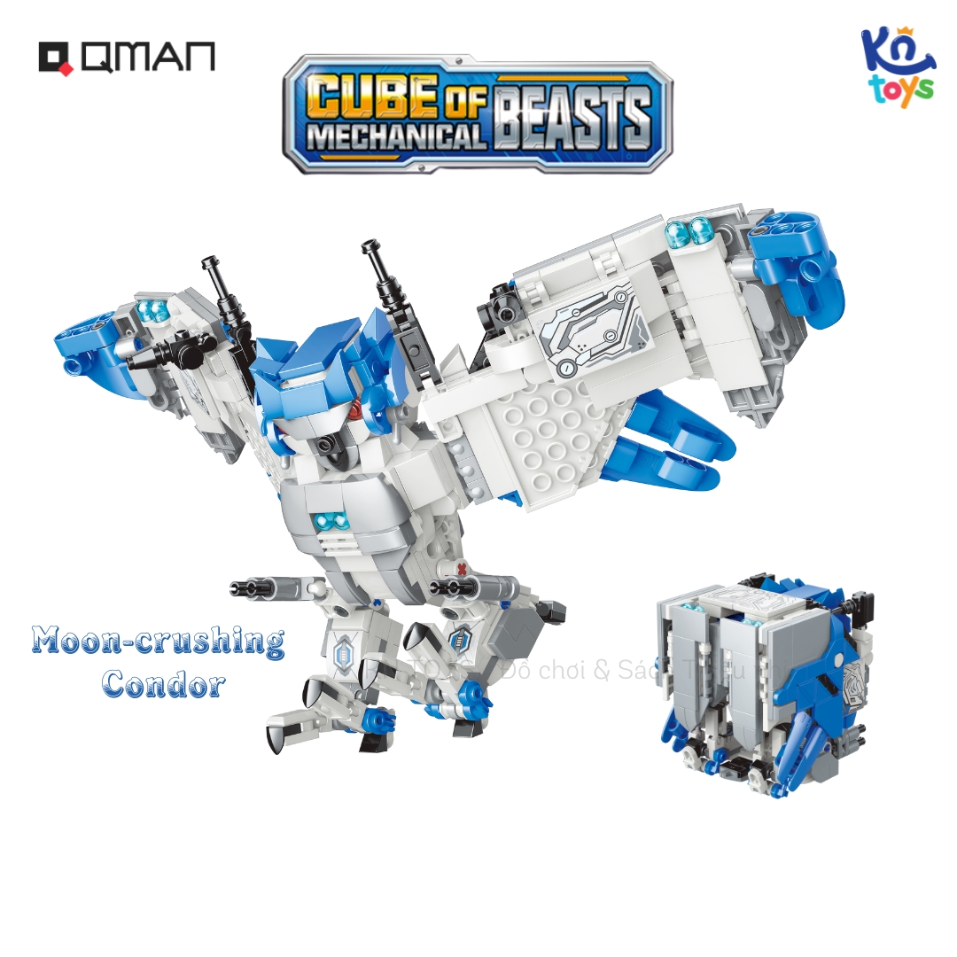 Đồ chơi lắp ráp, xếp hình Qman 41228 - Kền kền