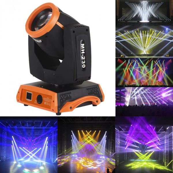 Đèn Sân Khấu Beam 230W  7R Moving Heads Stage Light Touching Screen