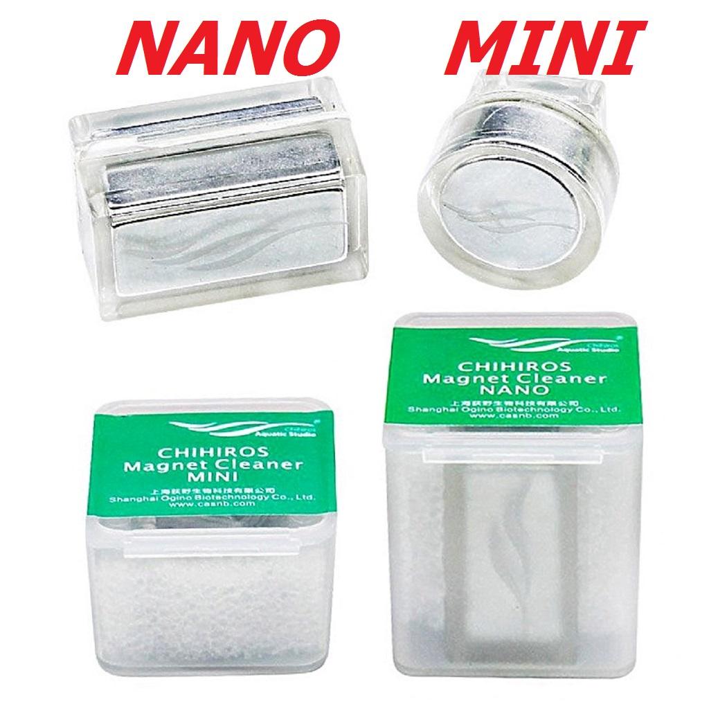 Cọ bể nam châm chihiros - cọ bể nano - Nam châm Chihiros nano - Mini - phụ kiện cá cảnh - shopleo