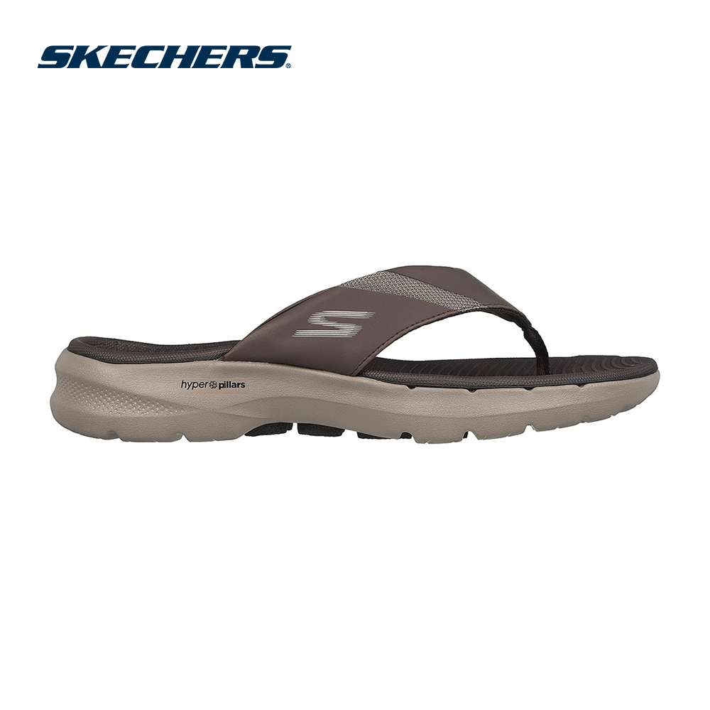 Skechers Nam Dép Xỏ Ngón Thường Ngày, Đi Học, Đi Làm On-The-GO GOwalk 6 - 894212-CHOC