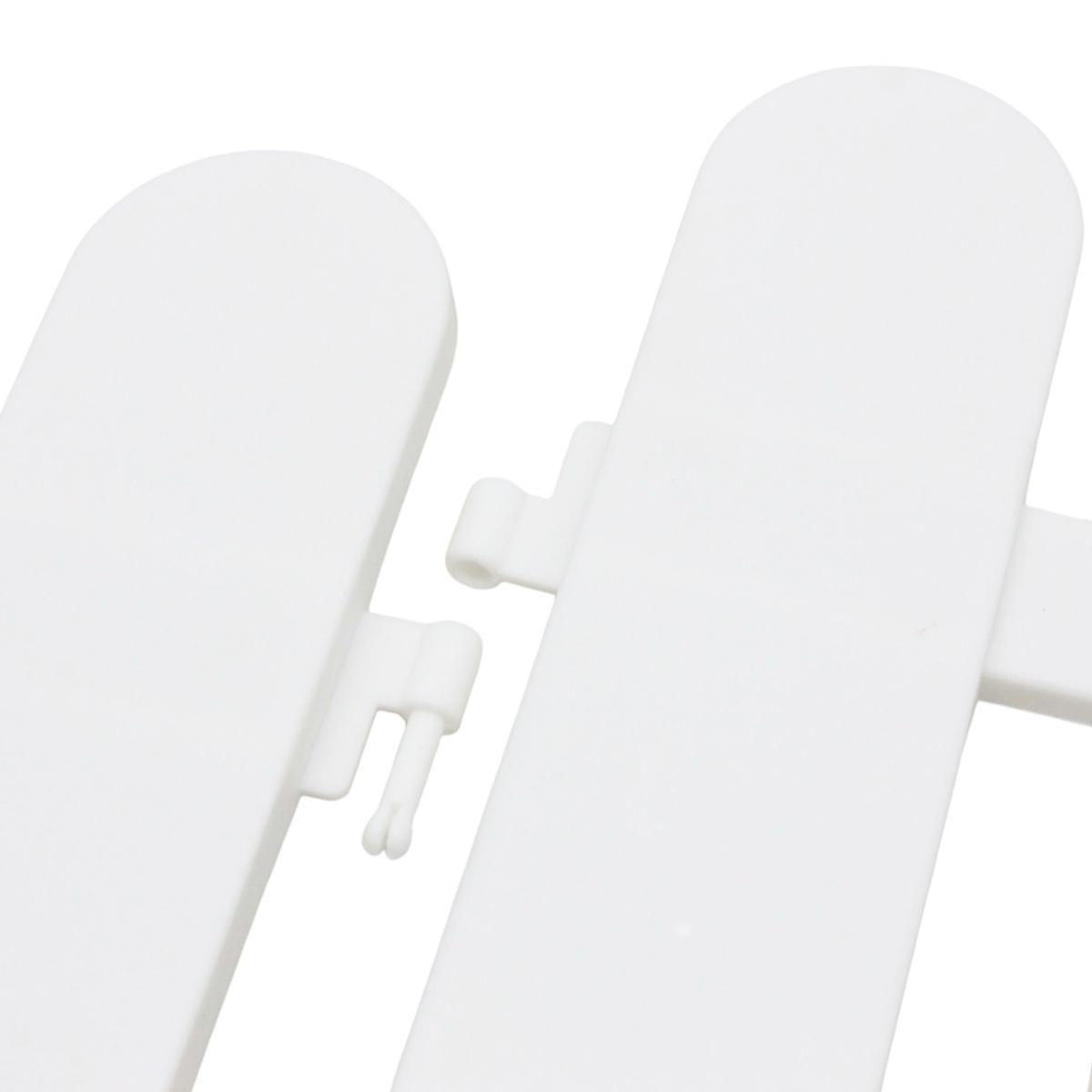 Hàng Rào Nhựa Đúc Trang Trí Noel 294 cm - Chaang Chiia LP-HRN - Khuôn Màu Trắng (12 Miếng/Bộ)