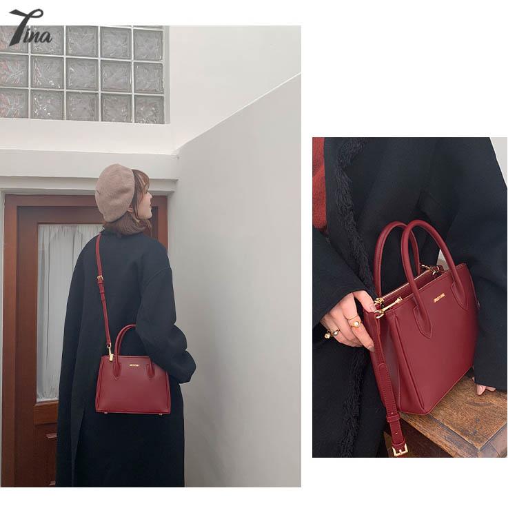 Túi xách nữ cầm tay Micocah 2021 thiết kế dáng vuông, style đơn giản